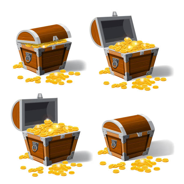 Detail Pictures Of Treasure Chests Clip Art Nomer 42
