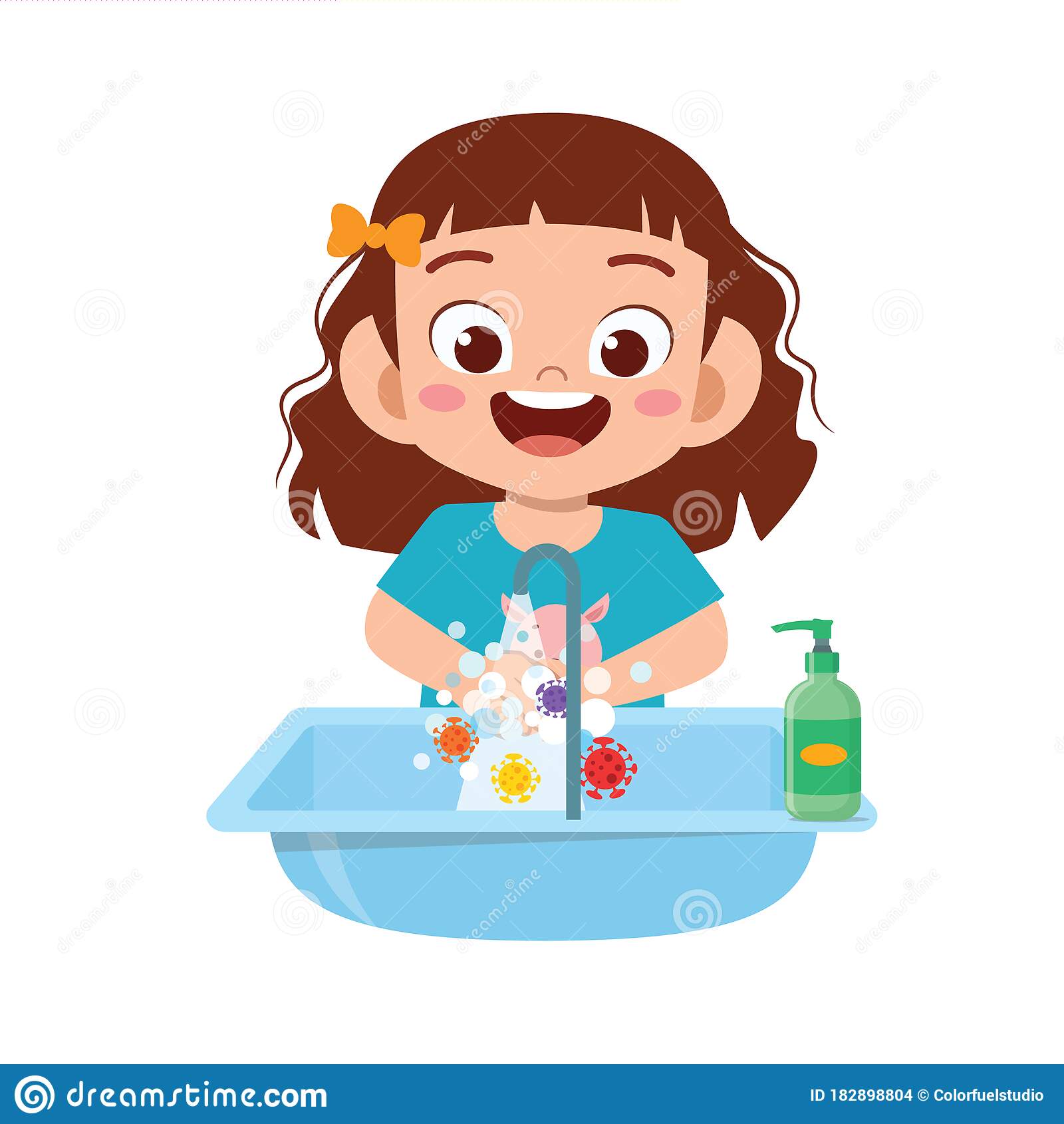 Detail Pictures Of Washing Hands Clipart Nomer 11