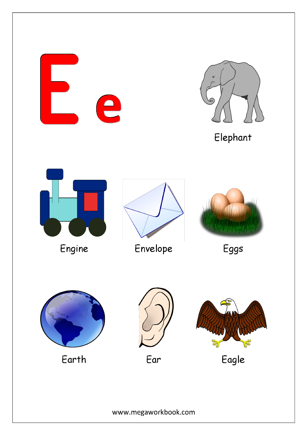 Detail Pictures Start With Letter E Nomer 3