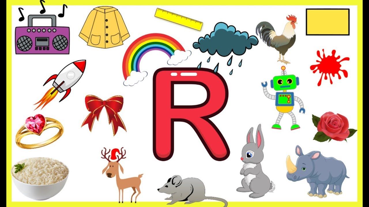 Detail Pictures With Letter R Nomer 4