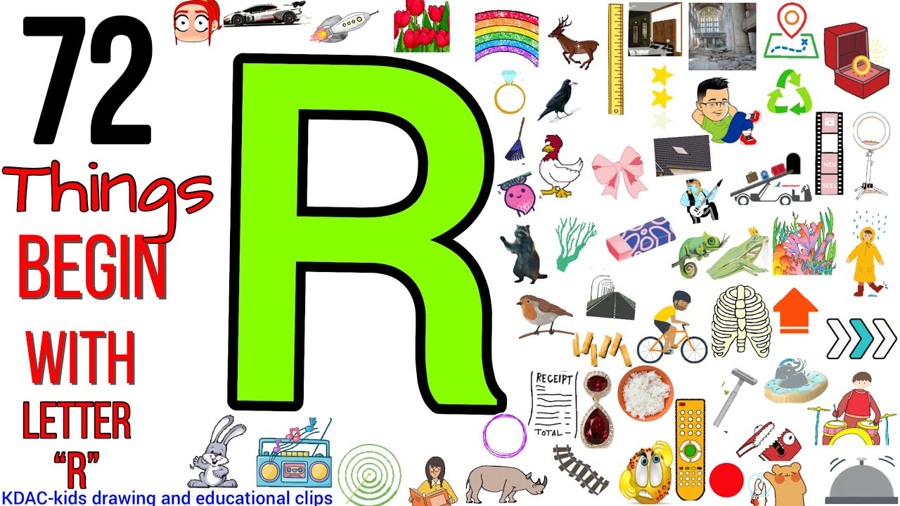 Detail Pictures With Letter R Nomer 31