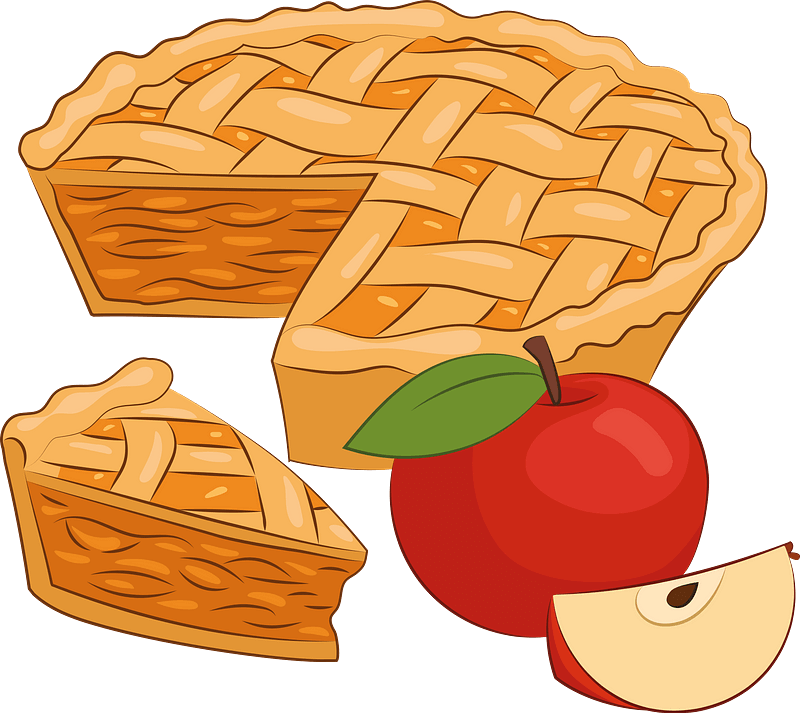 Detail Pie Clipart Transparent Background Nomer 18