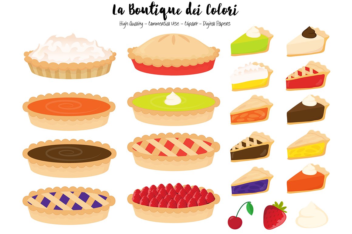 Detail Pie Images Clipart Nomer 8