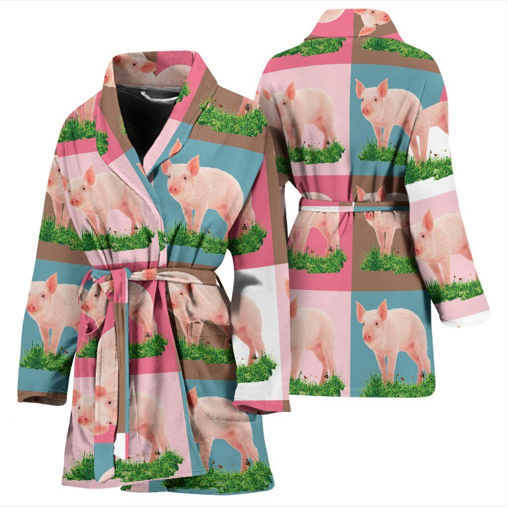 Detail Pig Bathrobe Nomer 13