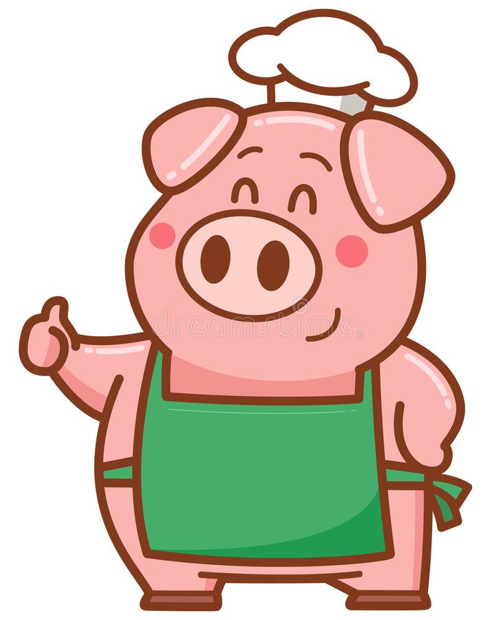 Detail Pig Chef Clipart Nomer 12