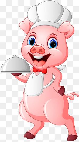 Detail Pig Chef Clipart Nomer 17