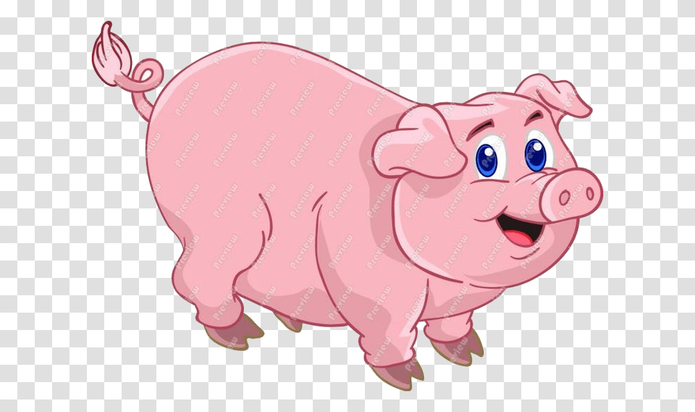 Detail Pig Clip Art Free Nomer 18