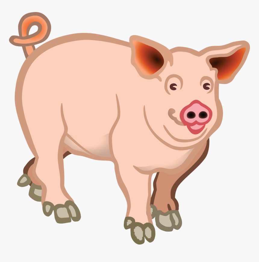 Detail Pig Clip Art Free Nomer 26