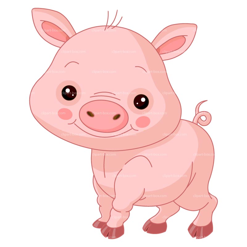 Detail Pig Clipart Nomer 25