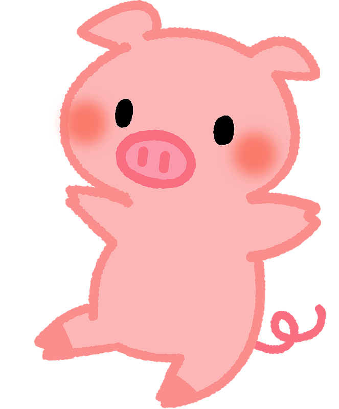 Detail Pig Clipart Nomer 53