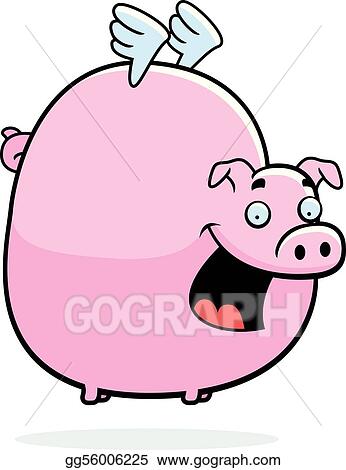 Detail Pig Flying Clipart Nomer 36