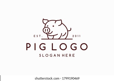 Detail Pig Logo Nomer 15