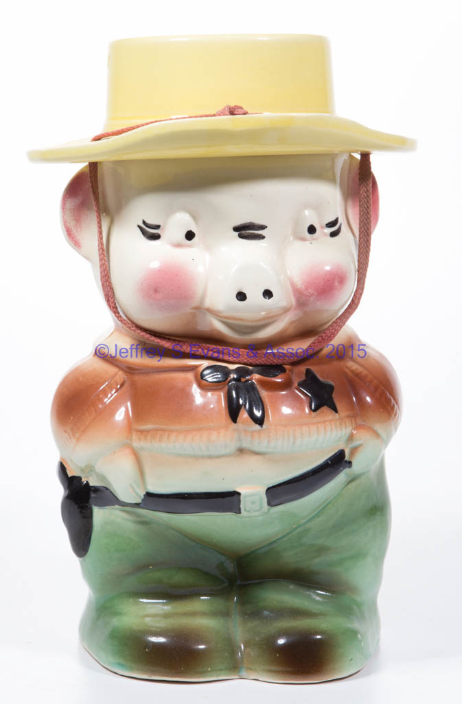 Detail Pig Sheriff Cookie Jar Nomer 3