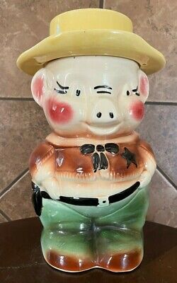 Detail Pig Sheriff Cookie Jar Nomer 19