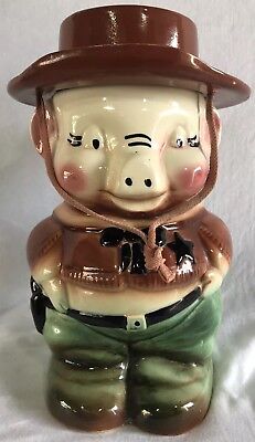 Detail Pig Sheriff Cookie Jar Nomer 20