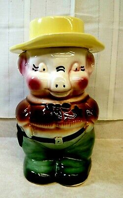 Detail Pig Sheriff Cookie Jar Nomer 4