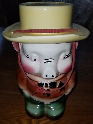 Detail Pig Sheriff Cookie Jar Nomer 44