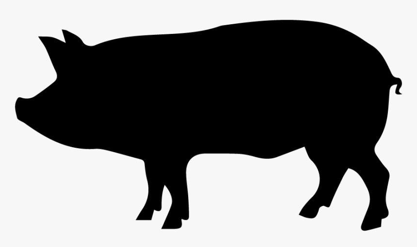 Detail Pig Silhouette Clipart Nomer 3