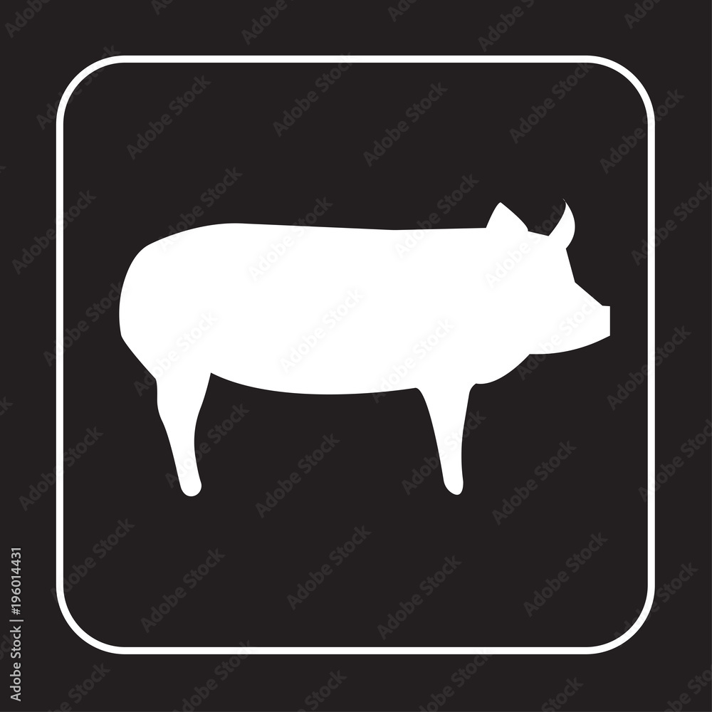 Detail Pig Silhouette Clipart Nomer 35