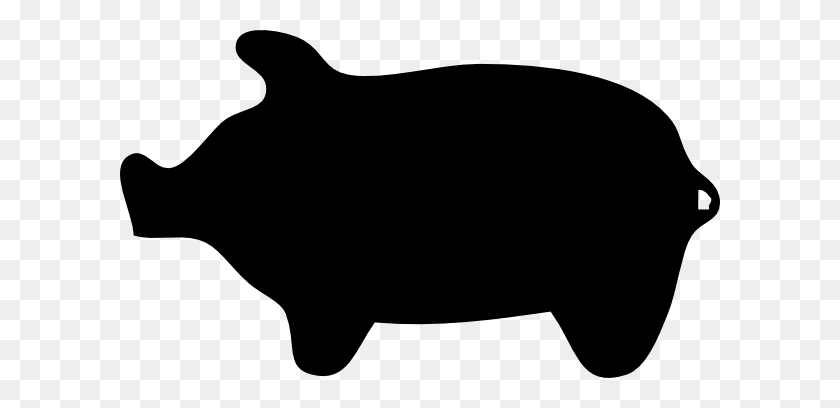 Detail Pig Silhouette Clipart Nomer 36