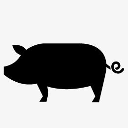 Detail Pig Silhouette Clipart Nomer 5