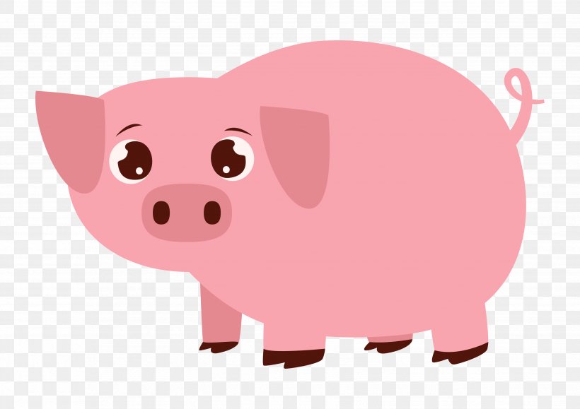 Detail Pig Vector Png Nomer 11