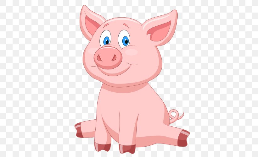 Detail Pig Vector Png Nomer 6