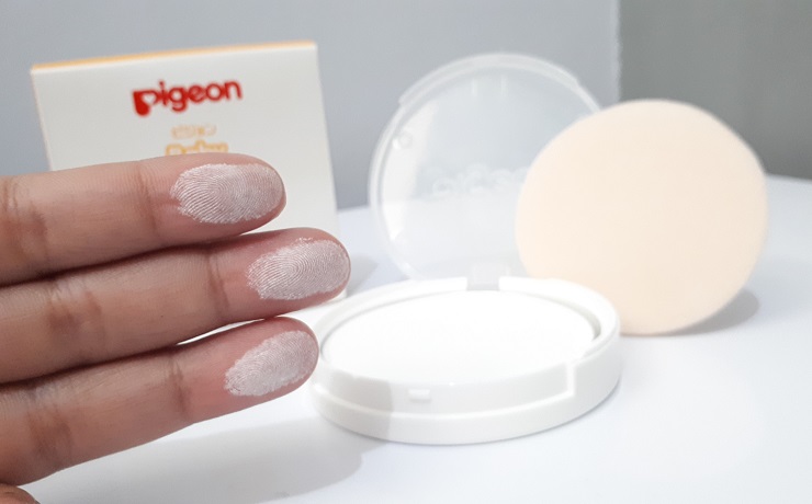 Detail Pigeon Baby Compact Powder Nomer 22