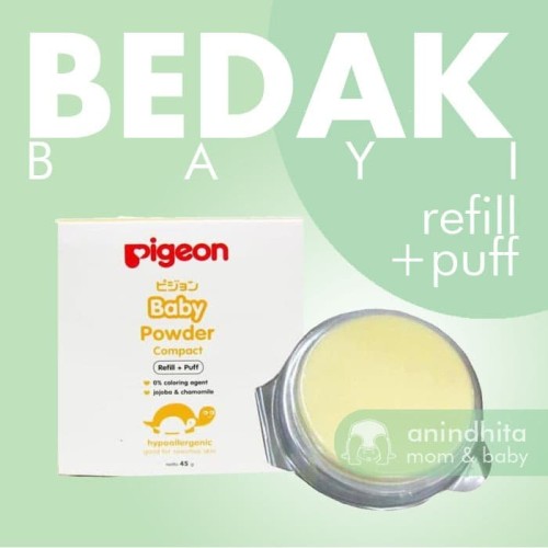 Detail Pigeon Baby Compact Powder Nomer 34