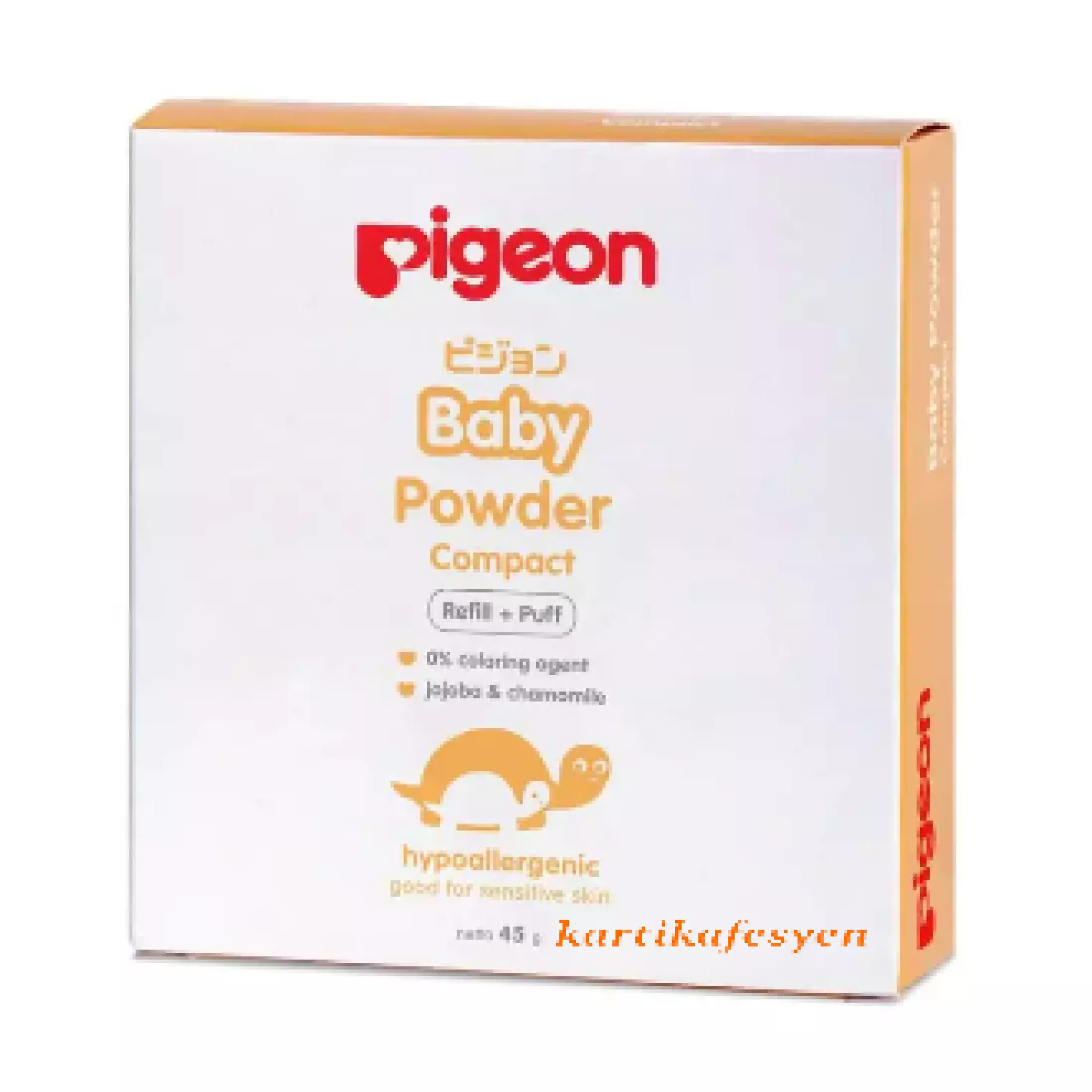 Detail Pigeon Baby Compact Powder Nomer 37