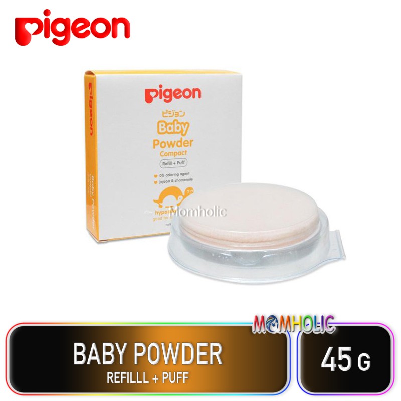 Detail Pigeon Baby Compact Powder Nomer 40