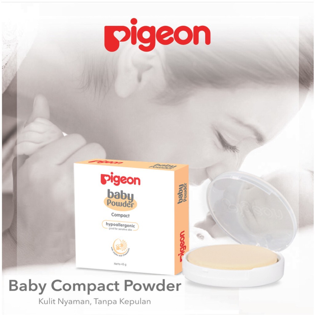 Detail Pigeon Baby Compact Powder Nomer 41