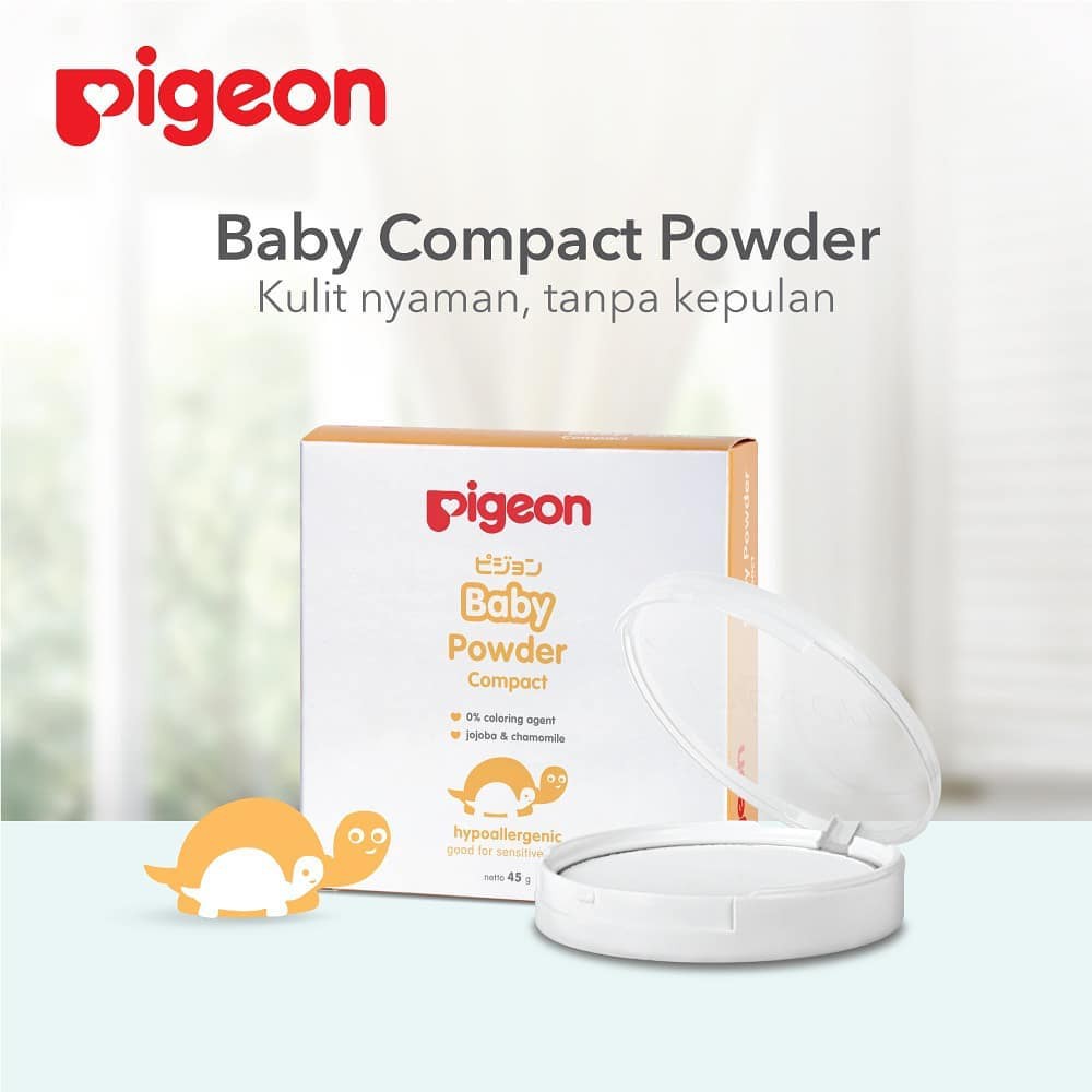 Detail Pigeon Compact Powder Baby Nomer 3