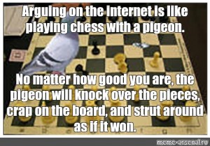 Detail Pigeon Playing Chess Meme Nomer 35