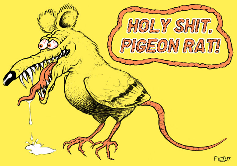 Detail Pigeon Rat Simpsons Nomer 30