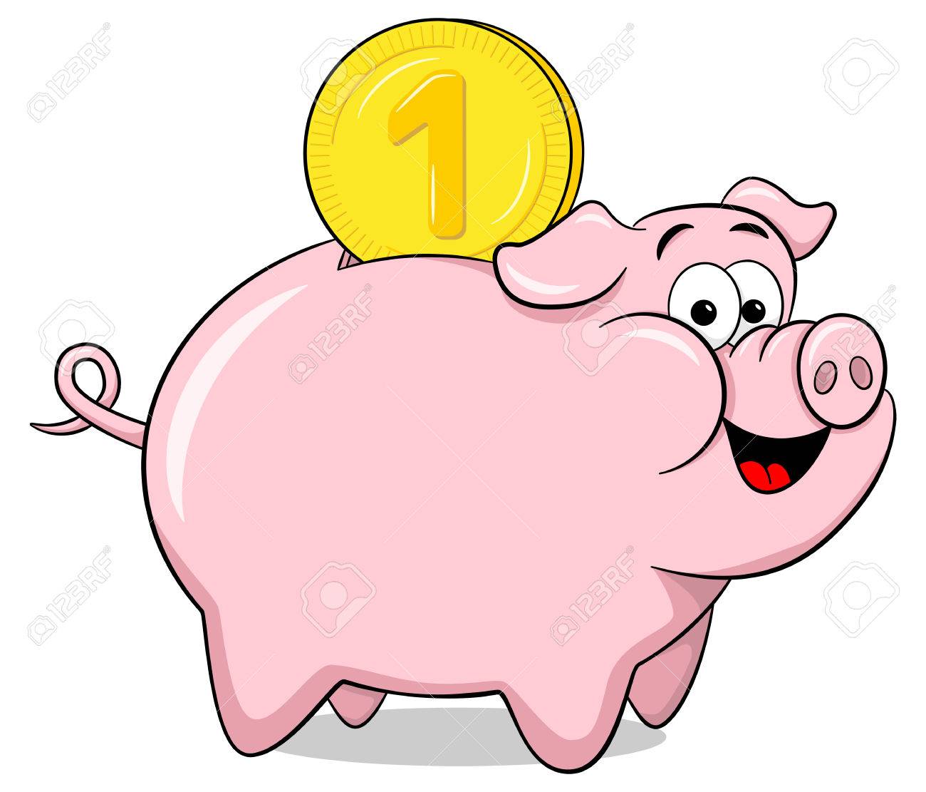 Detail Piggybank Clipart Nomer 35