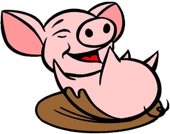 Detail Pigs In Mud Clipart Nomer 10