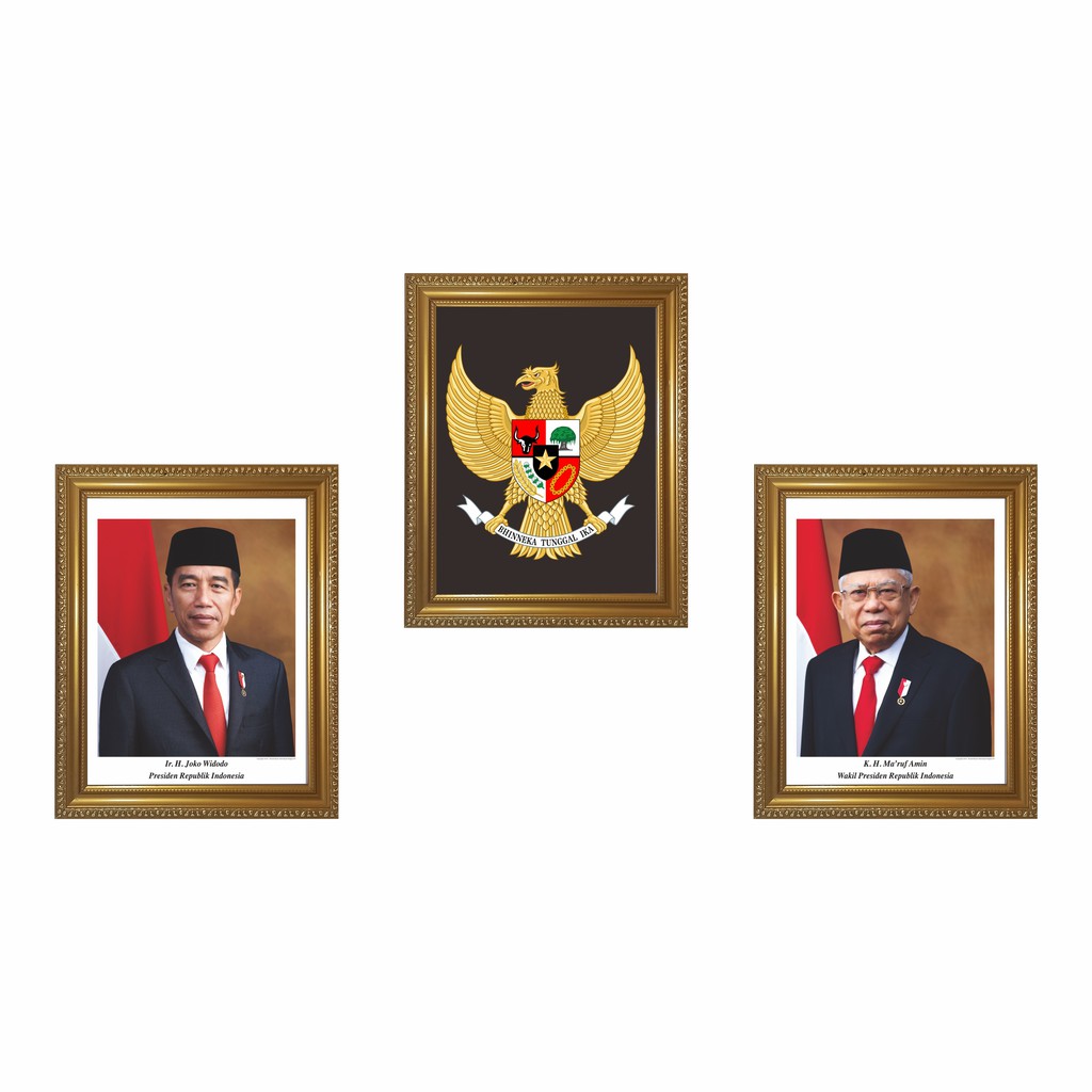 Detail Pigura Foto Presiden Nomer 24