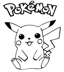 Detail Pikachu Black And White Nomer 19