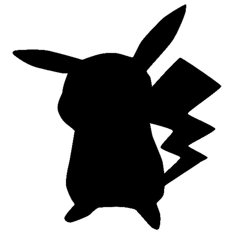 Detail Pikachu Black And White Nomer 28