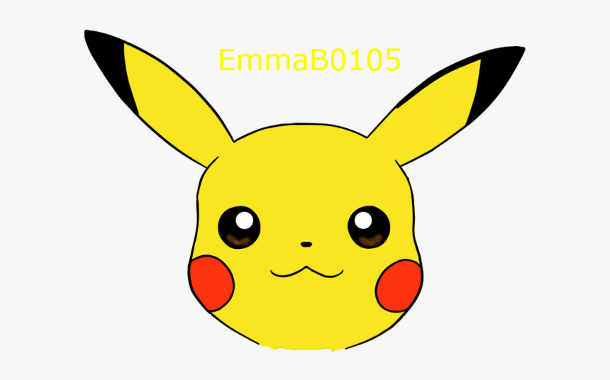 Pikachu Face Png - KibrisPDR