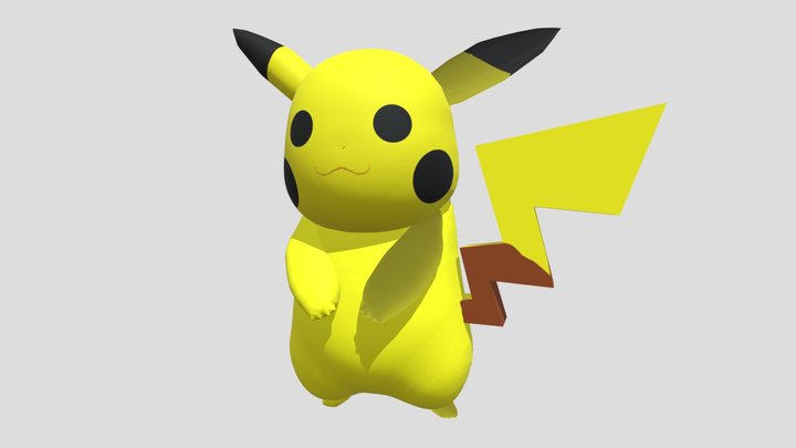 Detail Pikachu Front And Side View Nomer 17