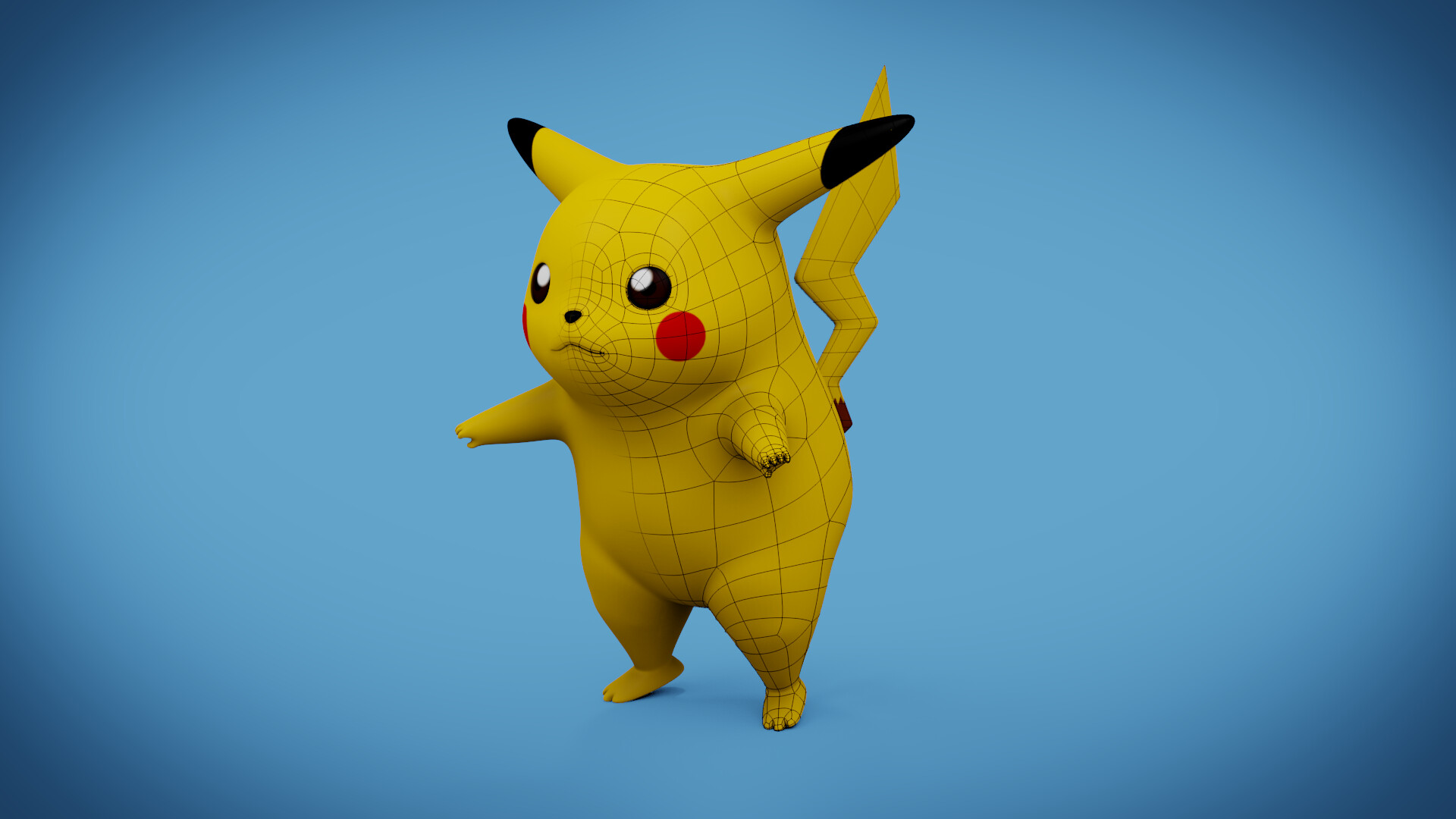 Detail Pikachu Front And Side View Nomer 27