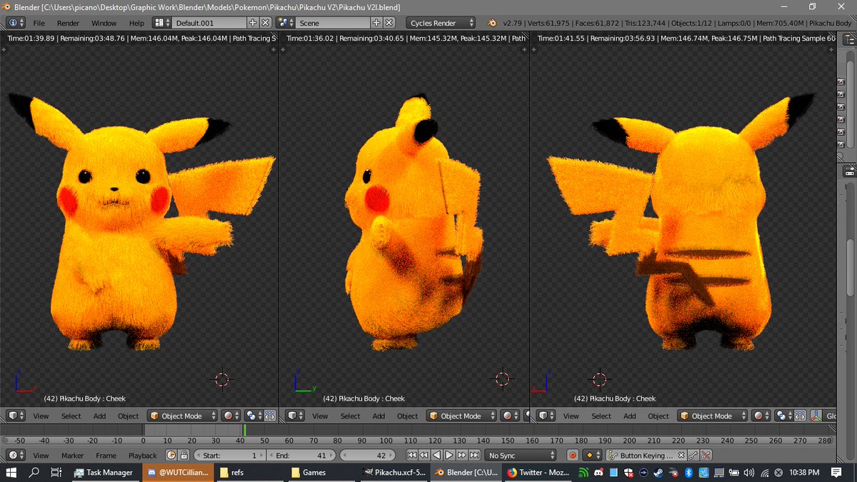 Detail Pikachu Front And Side View Nomer 4