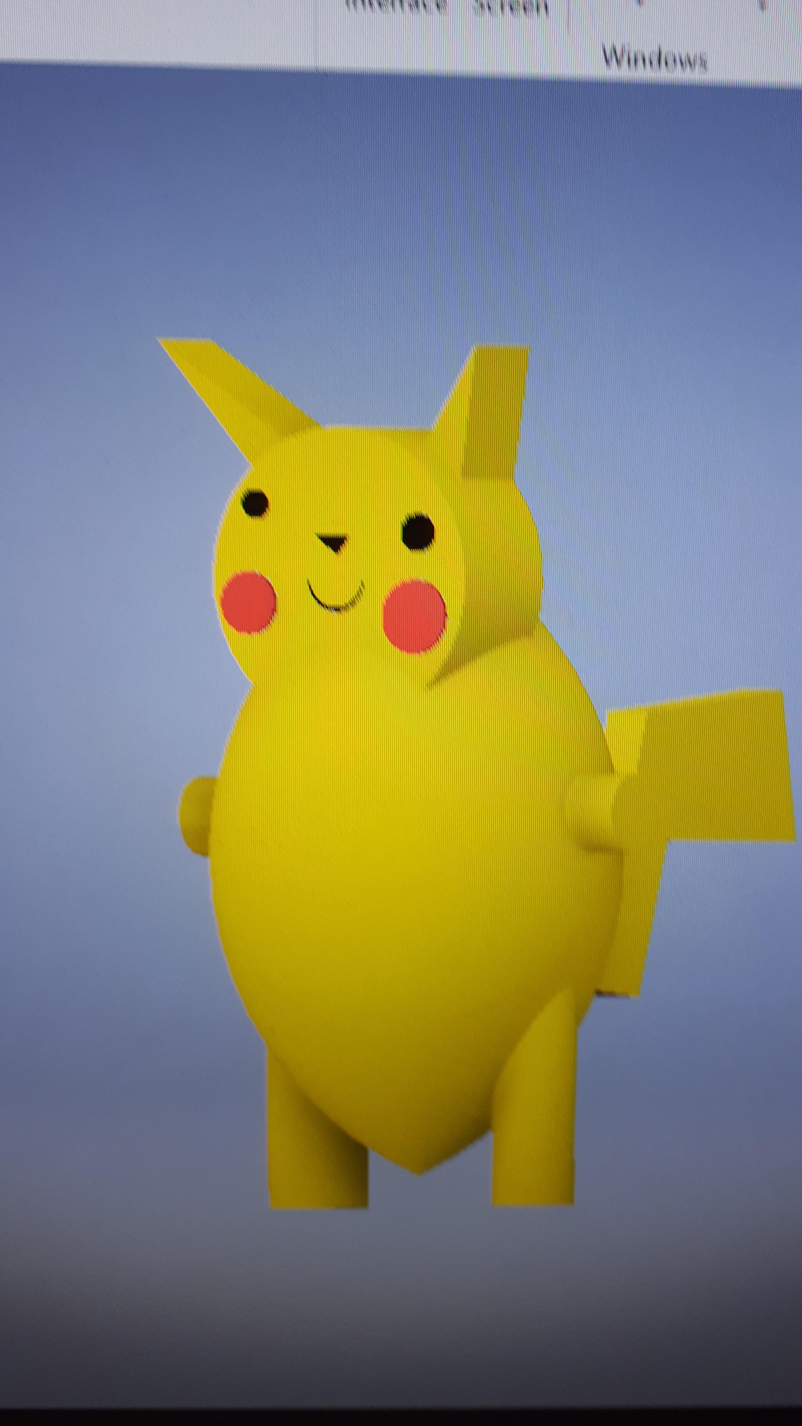 Detail Pikachu Front And Side View Nomer 43