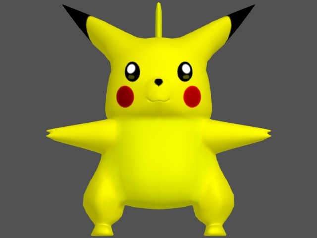 Detail Pikachu Front And Side View Nomer 6