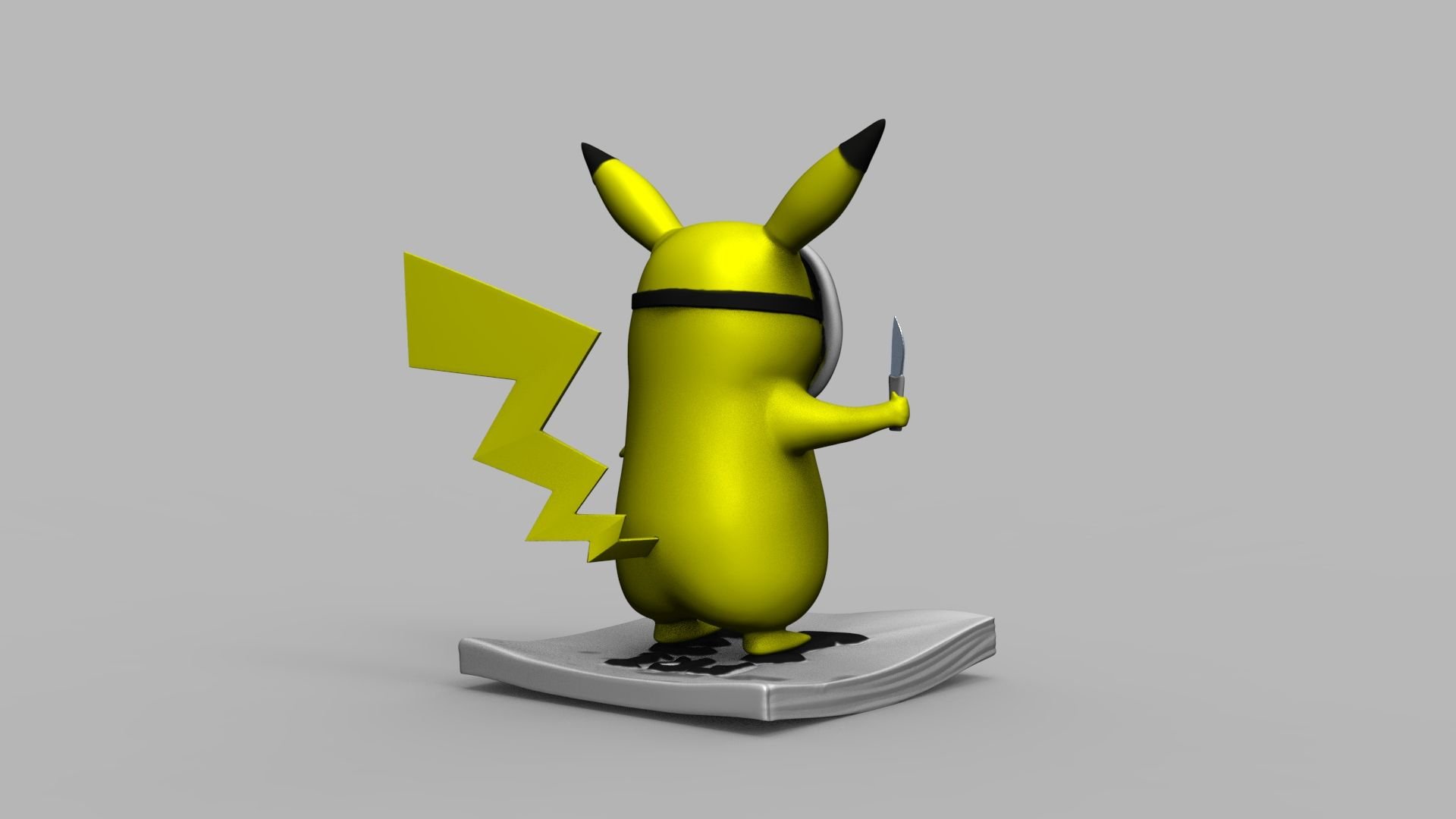 Detail Pikachu Front And Side View Nomer 49