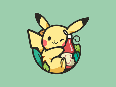 Detail Pikachu Pokemon Logo Nomer 46