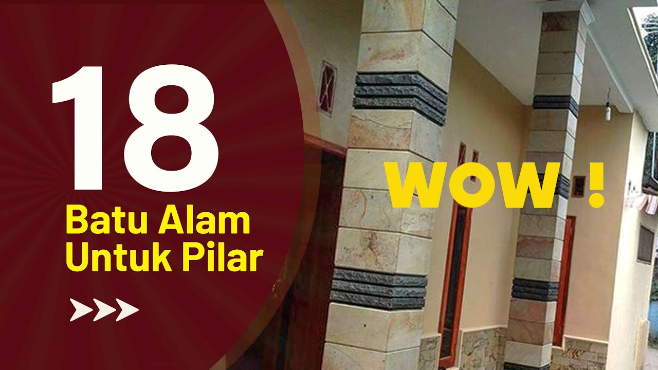 Detail Pilar Rumah Batu Alam Nomer 22