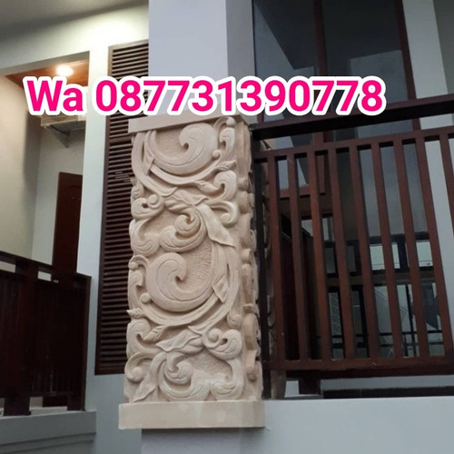 Detail Pilar Rumah Batu Alam Nomer 30